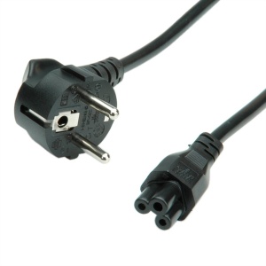 Secomp Value 220V Notebook 3 pol, detelina/miki maus, 1.8m