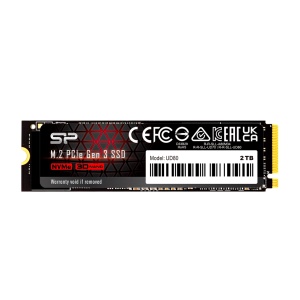 Silicon Power M.2 NVMe 1TB, 2280, PCIe Gen 3x4, UD80, 3D NAND, Read up to 3,400 MB/s, Write up to 3,000 MB/s (single sided) SP01KGBP34UD8005 - Img 3