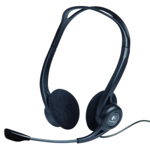 Slušalice žične Logitech Headset PC960 981-000100 * - Img 1