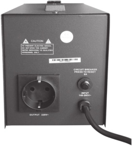 Stabilizator napona SDR-1000VA, relejni - Img 2