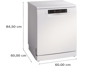 Sudomašina BOSCH SMS46KW02E/Serija4/samostojeca/E/13 kompleta/84,5x60x60cm/bela - Img 4