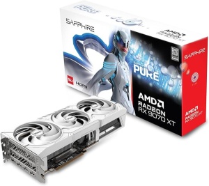 SVGA Sapphire Radeon RX 9070 XT PURE 16GB 2x HDMI/2x DP/11348-02-20G - Img 1