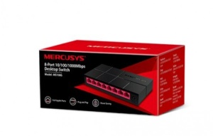 Switch Mercusys MS108G 8-port 10/100/1000Mbps - Img 2