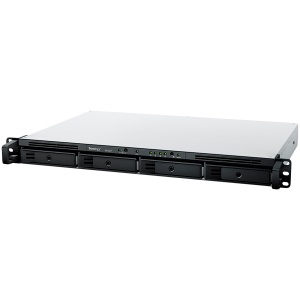 Synology NAS RS422+, rack, AMD Ryzen R1600, 2GB DDR4, 4-bay, USB, LAN 2x1GbE, 1U, 1 x Gen3 x2 network upgrade slot, 3-year hardware warranty. RS422PLUS *