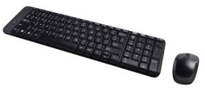 Tast+Mis USB Wireless Logitech MK220 US Cordless Black 920-003161 *