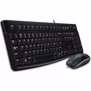 Tastatura + miš Logitech Deluxe MK120 YU, crna *