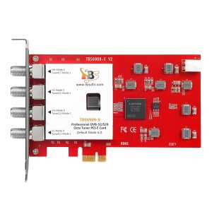 TBS6909-X V2 DVB-S2X/S2/S Octa Tuner PCIe Card Compatible with Tvheadend - Img 2