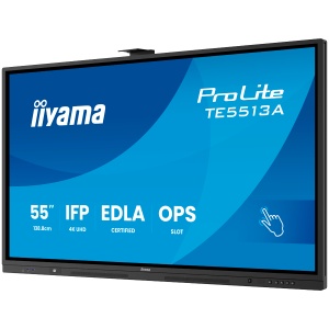 TE5513A-B3AG 16 9 Touch 2xHDMI+DP+2xUSBC - Flat Screen - 8 ms 1,200:1 500 cd IPS DisplayPort HDMI USB Typ C 100 W TE5513A-B3AG * - Img 2