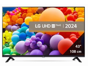 Televizor LG 43UT73003LA/Direct LED/43"/4K Ultra HD/smart/webOS 24/crna