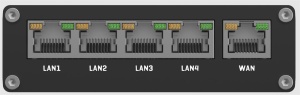 Teltonika RUT301 Ethernet Router, 1 x WAN, 4 x LAN, 1 x USB 2.0 - Img 2