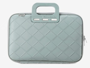 Torba BOMBATA Intrecciato 13/14 Light Blue /Dust