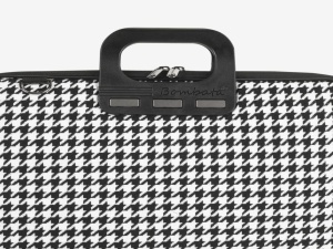 Torba BOMBATA Pied de Poule 15,6" /Crna