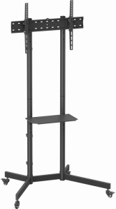 TVS-70T-01 Gembird Mobilni sto sa tockicima, tilt, 37-70, crne boje - Img 3