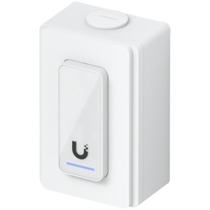 Ubiquiti UACC-READER-JB-W Junction box for UniFi Access Readers and Intercom Viewers that support flat surface mounting and attachment to 3/4" conduit UACC-READER-JB-W