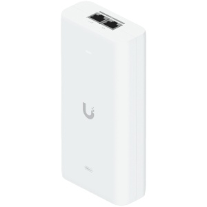 Ubiquiti UniFi 10G PoE+++ Adapter (90W), can power UniFi PoE+++ devices, reduce dependency on PoE switch power, and provide a Multi-Gigabit LAN connection, Contains RJ45 data input, AC cable with earth ground, and PoE+++ output UACC-POE-PLUSPLUSPLUS-10G-E - Img 5