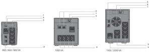 UPS Socomec NeTYS PE 1000VA/600W 230V 50/60Hz/AVR/STEPWAVE/RJ45/USB * - Img 2