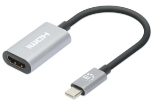 USB adapter Manhattan 4K@60Hz USB-C to HDMI 153973