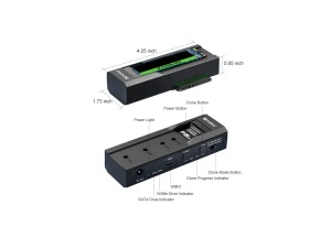 USB Docking Sandberg M2 + NVMe + SATA 136-49 - Img 8