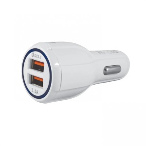 USB punjač iz upaljača automobila QC3.0+3.1A USBP348