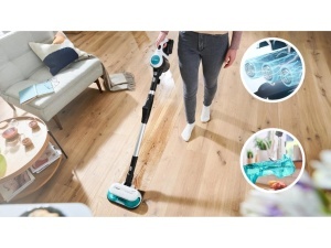 Usisivac i mop BOSCH BCS712HYG5/2u1/Li-Ion baterija/bela - Img 5