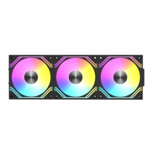 Ventilator 3in1 120mm Raidmax Modular Combo kit Black, NV-MD120FBP3 - Img 2