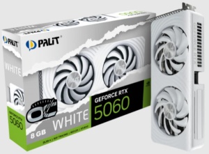 VGA PALIT RTX 5060 White OC 8GB GDDR7