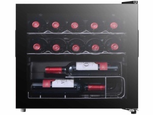 Vinska vitrina TESLA RW044M/G/14 boca/47,2x44,4x49,3/crna - Img 6