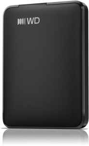 Western Digital External HDD 2TB, WD Elements Portable, USB3.2 Gen1 Type-C, Black WDBDTV0020BBK-WESN