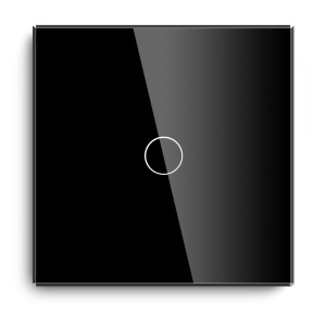 Wi-Fi pametni prekidač 1G TUYA Crni (WIFI TOUCH SWITCH)