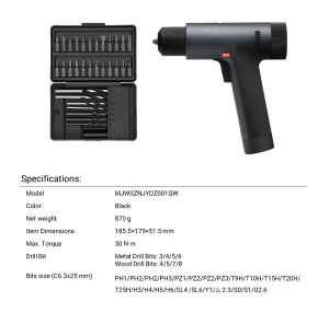 Xiaomi Mi 12V Max Brushless Cordless Drill EU - Img 3