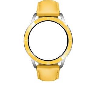 Xiaomi Watch Bezel Chrome Yellow - Img 2