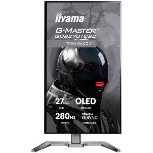 27" META3-OLED Gaming, G-Master Titan Falcon,2560x1440 280Hz, 1500cd 2xHDMI 2.1, DP, USB-C (65W PD) Speakers, USB 2x3.2, KVM GOB2701QSC-B1 - Img 4