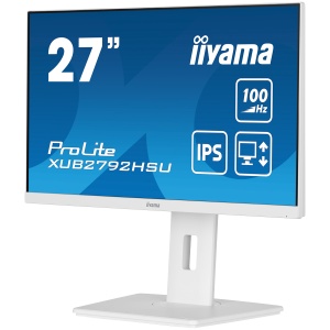 27" WHITE ETE IPS-panel, 1920x1080@100Hz, 250cd/m², 15cm Height Adj. Stand, Speakers, HDMI, DisplayPort, 0,4ms (MPRT), FreeSync, USB 4x3.2 XUB2792HSU-W6 - Img 3