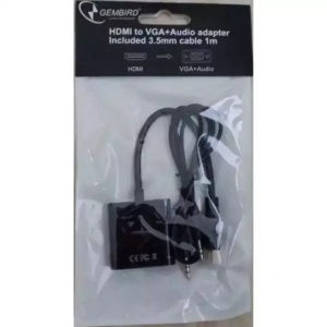 Adapter HDMI/M - VGA/F + Audio Linkom - Img 2