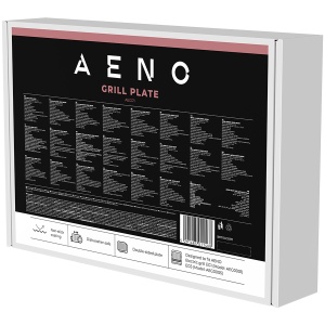 AENO Electric grill AEG0001 plate, Double-sided: flat&ribbed, Non-stick coating, size: 290*234mm, 1 pcs in set AEGP1 - Img 3