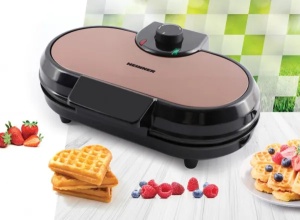 Aparat za galete HEINNER HWF-1000CR 1000W/dupli/crni - Img 6