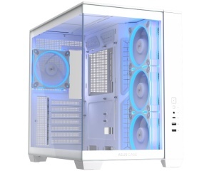 ASUS A32 PLUS TG ARGB micro-ATX kućište belo - Img 3