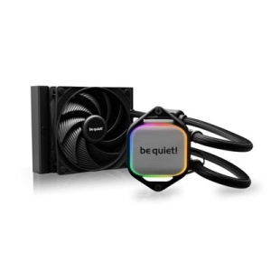 be quiet! PURE LOOP 2, 120mm [LGA-1851 Default ILM and RL-ILM support], Doubly decoupled PWM pump, Pure Wings 3 PWM fan 120mm, Unmistakable design with ARGB LED and aluminum-style BW016