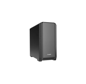 be quiet! SILENT BASE 601 Black, MB compatibility: E-ATX / ATX / M-ATX / Mini-ITX, Two pre-installed be quiet! Pure Wings 2 140mm fans, Ready for water cooling radiators up to 360mm BG026