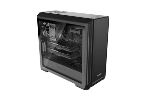 be quiet! SILENT BASE 601 Window Black, MB compatibility: E-ATX / ATX / M-ATX / Mini-ITX, Two pre-installed be quiet! Pure Wings 2 140mm fans, Ready for water cooling radiators up to360mm BGW26 - Img 1