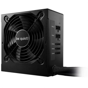 be quiet! SYSTEM POWER 9 700W CM, 80 PLUS Bronze efficiency (up to 89%), DC-to-DC technology for tight voltage regulation, Temperature-controlled 120mm fan reduces system noise BN303