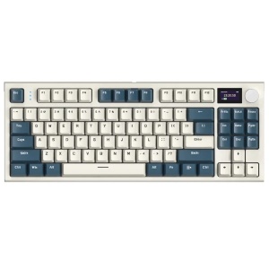 Bežična gaming tastatura Attack Shark K86 Mehanička/TriMode/TFT Screen/Media Control/Timing Machine