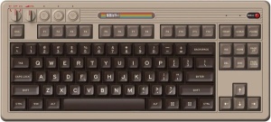 Bežična tastatura 8BitDo Retro 87/mehanička/ Commodore 64 Edition + Dual Super Buttons + Super Stick - Img 2