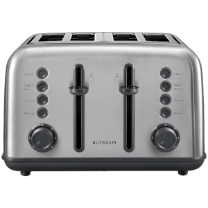 BUYDEEM 4 Slice Toaster, model DT640E, color Stainless Stell, EU DT640E-SS/EU