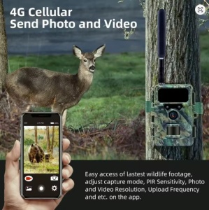 CAM-32MP-HUNTING-RD4019G GMB trail cam 4G 32MP with SIM,smartphone compatible,fotografisanje prirode - Img 2