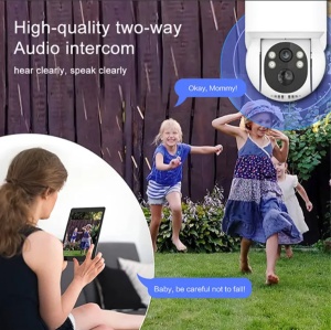 CAM-IP4MP-T13-4G GMB Solar kamera 4 mpix microSD iCSee xmeye app Two-way voice PTZ ip66 3.6mm - Img 3