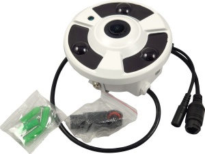 CAM-IP8MP-SKY30 GMB kamera 8 mpix Fish ip camera 360 stepeni 1.8mm 20m, POE - Img 4