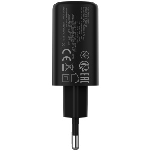 CANYON charger OnCharge 200 20W 1xPD 1xQC EU Black CNE-CHA200-31 - Img 3