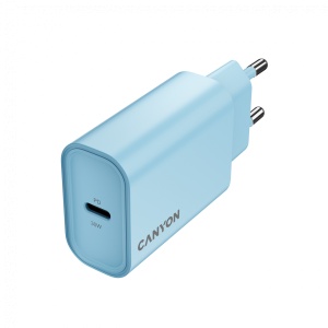 CANYON charger OnCharge 30CL Max Power 30W 1xPD EU Light Blue CNE-CHA30CLLBL - Img 3