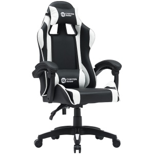 CANYON gaming chair Core SGCH2 Black White CNE-SGCH2W - Img 2